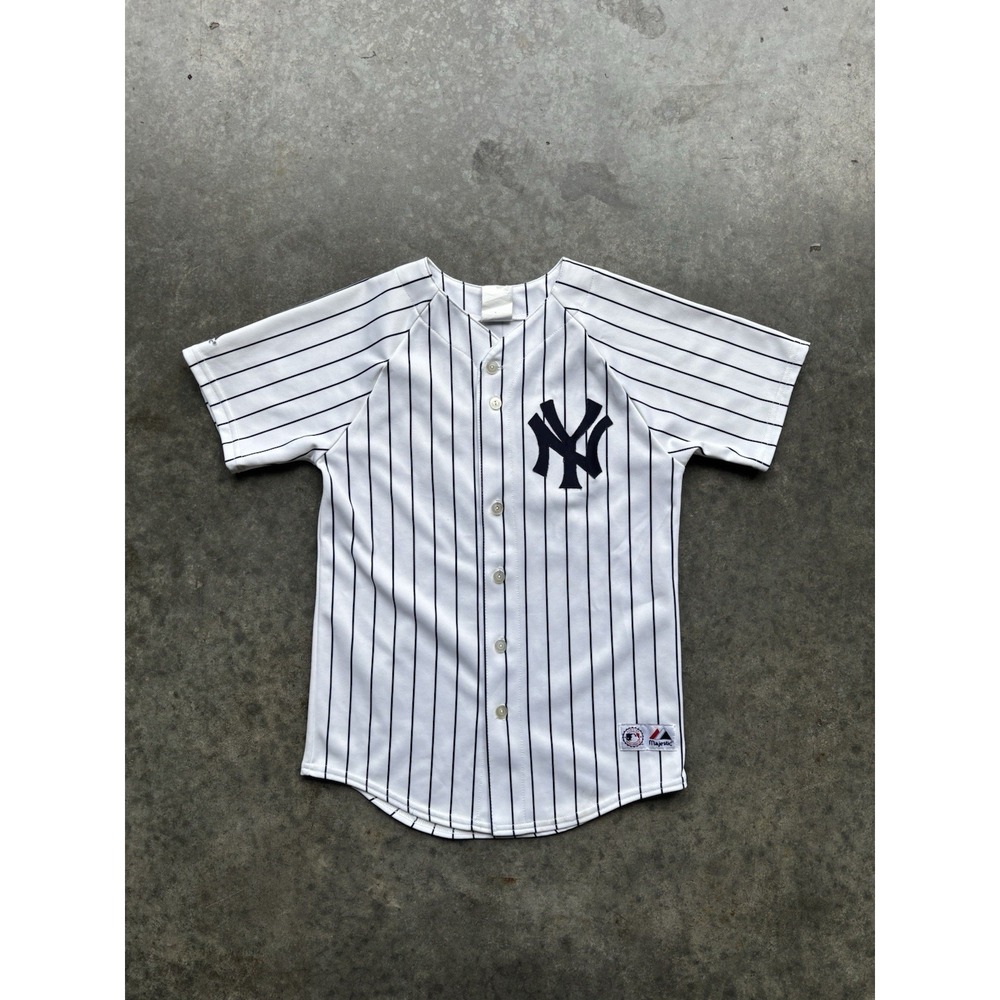 Vintage New York Yankees Baseball Jersey Roger Clemens Majestic #22 Size Small